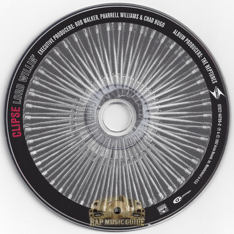 Clipse Lord Willin' CD Rap Music Guide